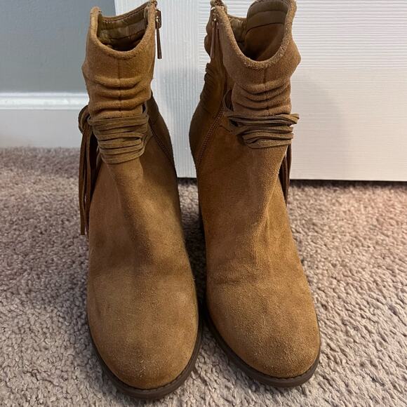 Jessica Simpson Sesley Ankle Tassel Booties Size 7 Women’s - Picture 2 of 8